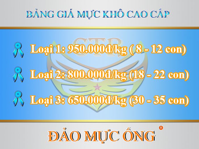 BANG GIA MUC KHO CAO CAP